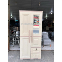 NEW PRODUK PROMO Olymplast OTC 2PL Modern Lemari Pakaian Baju Plastik 2 Pintu Gantung