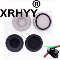 XRHYY Replacement Ear pads Earpad Cover Cushions For Monster DNA On-Ear Headphones (With Free Rotate Cable Clip)