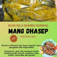 Ikan Nila Bumbu Kuning Frozen Fish Segar untuk Masakan Harian Cocok untuk Berbagai Jenis Masakan Rum