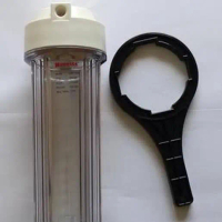 "Housing 10"" Drat 1/4"" inch Clear / Bening Nanotec Filter Air RO Reverse Osmosis"