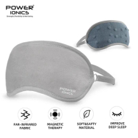 New Power Ionics Unisex Magnetic Massage Deep Sleep Eye Mask Shade Anions Far Infrared Ray Self-Heat Patch Health Ear Care