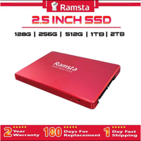 Ramsta 2.5" SSD 128GB 256GB 512GB 1TB Solid State Drive / SSD Sata III For Desktop Laptop S800
