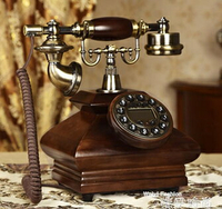 老式電話機復古電話機固定家用座機辦公創意無線插卡老式轉盤電話LX 萬事屋 雙十一購物節