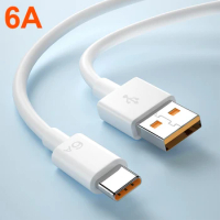66W 6A Super Fast Charger Cable USB Type C Charging Data Cord for Xiaomi Poco M3 X3 NFC F2 Mi 11 9 Samsung Huawei OPPO