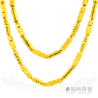 【福西珠寶】黃金項鍊 超神奇項鍊 1.6尺(金重3.50錢+-0.03錢)