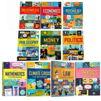 10 books/set Usborne Money Business for Beginners English version Kids English Picture Bookr Age 10 to 13+
