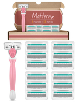 Razors for Women Sensitive Skin, 6 Blades Women’s razors for Shaving Including 1 Travel Razors for W