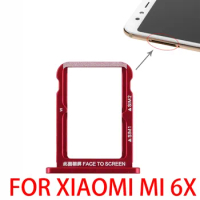 5 Color Dual/Single Sim Tray For Xiaomi Mi 6X/Mi Max 3 Slot Holder Replacement Part