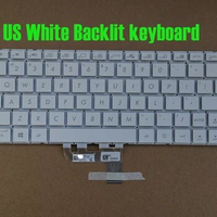 US White Backlit keyboard for Asus Zenbook 13'' UX334F UX334FA UX334FL UX334FLC UX333FAC UX333FLC
