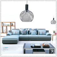 2015新款現代簡約客廳轉角布藝沙發組合可拆洗 住宅家具沙發 T239