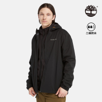 Timberland 男款黑色防潑水外套|A2GUS001