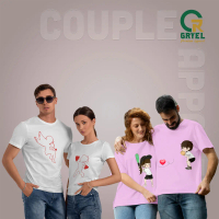 Kaos Pria Kaos Wanita Baju Distro T Shirt Basic Couple Valentine
