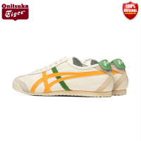 2024 Onitsuka Tiger Retro Women Sneakers Sale Mexico 66 Leather Authentic Tiger Shoes for Men and Women Unisex Sports Casual Shoe Beige
