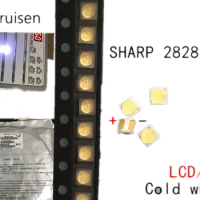 1000pcs good FOR Repair Sharp LED LCD TV TV backlight lights with light beads light-emitting diode 2828 accessories 6V