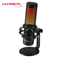 Kingston HyperX QuadCast S RGB Professional Microphone Computer Live Electronic Sports Microphone Device Voice Game