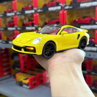 Mô hình xe Pors.che 911 Turbo S full kính có đèn và âm thanh tỉ lệ 1:24 Hong.sen