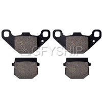For HYOSUNG Eva Electric Scooter 2013 2014 Motorcycle Front Rear Brake Pads Brake Disks