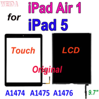 Original 9.7" iPad 5 LCD for iPad Air 1 A1474 A1475 A1476 LCD Display Touch Screen Digitizer for iPad air 1 iPad5 LCD iPad air