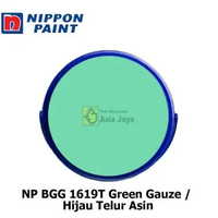 Nippon Paint Vinilex Cat Tembok Interior dan Eksterior 25 Kg (Ready semua warna) NP BGG 1619T Green 