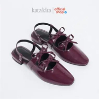 Katakita Valois Sepatu Hak Wanita / Sandal Hak Wanita 3cm 40 Silver