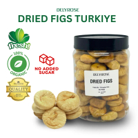 Buah Tin Kering Jumbo Turki Segar Halal Dried Fig Fruit Fresh Dry Figs Original Organic | DELYROSE