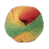 Wool Blend Yarn Ball Needle Felting Wet Felting Spinning Hand Made Material