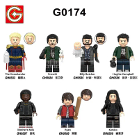 Đồ Chơi Mô Hình Nhỏ Lắp Ráp, Tương Thích Với Gạch LEGO, Thiết Kế Báo Đen, Người Mẹ Đất Và Franky, Bi