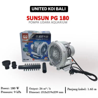RING BLOWER SUNSUN PG180 PG 180 AERATOR KOLAM - POMPA UDARA SUPPLY UDARA UNTUK KOLAM TAMBAK 180watt
