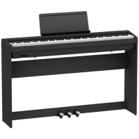 【ROLAND 樂蘭】Roland-FP30X 2021升級款 88鍵輕巧時尚便攜式電鋼琴 黑色 含琴架
