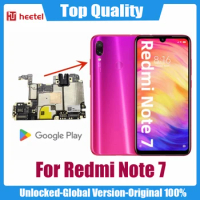 MotherBoard For Xiaomi Redmi Note 7 Fully Tested Mainboard, with Google Playstore Installed Logic Original Phone Mainboard