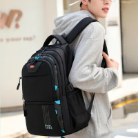 New Fashion Senior Backpack, Outdoor Travel Business Anti Theft Slim Sturdy Laptops Backpack Multifunctional Student Backpack