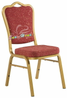 ╭☆雪之屋居家生活館☆╯1021-06/P570-24 L-1025鋁合金腳宴會餐椅/ 造型椅/可堆疊10張