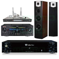 【金嗓】CPX-900 K1A+Zsound TX-2+SR-928PRO+SUGAR SK-600V(4TB點歌機+擴大機+無線麥克風+喇叭)