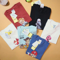 BRAVEKIDS - PAKET HEMAT KAOS REJECT DAN KAOS CUCI GUDANG LAYAK PAKAI ISI 6 pcs