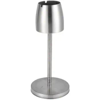 Stainless Steel Telescopic Ashtray Floor Standing Ash Tray Ashtray Portable Metal Large Windproof Ashtray Smoking Accessories Re