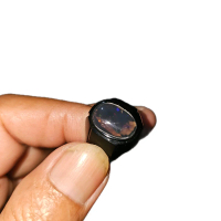 batu kalimaya black oval asli banten