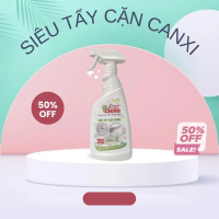 F Tẩy cặn canxi, tẩy kính, vòi sen, bồn sứ, chậu tắm, gạch men, gương soi Mega Clean