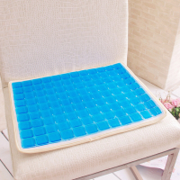 果凍冷凝膠冰涼墊/枕墊/冷暖兩用坐墊 二個