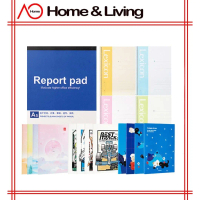 AO Home Deli [Per Book] Notebook Note Pad A4 A5 A6 B5 Report School Office Anime Cartoon Series Stud