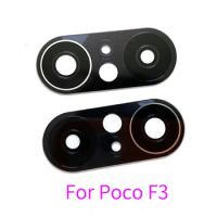 20pcs For Xiaomi MI POCO F3 Rear Back Camera Glass Lens Cover with Adhesive Sticker