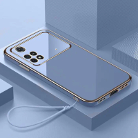 Softcase Xiaomi Poco M4 Pro 4G Case Luxury Plating Premium Casing