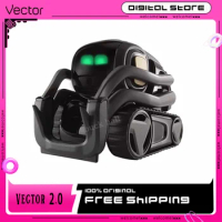 Vector 2.0 Intelligent Emotional Robot Emotional Interaction Puzzle AI Emo Robot Electronic Robot Pet Birthday Gifts Kids Toys