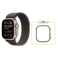 Apple Watch Ultra2越野錶環藍黑色Ｍ/L＋殼