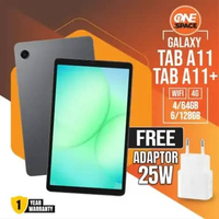 Samsung Galaxy Tab A11 A11+ 4G Wifi 4/64 6/128 GB RAM 4 6 ROM 64 128 GB A11 4G 4/64 Gray