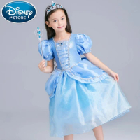 Disney Frozen dress For Girls moana disfraz Anna Elsa elza Kids princess Girl disfraces rapunzel Costume infant clothes children