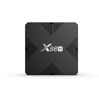 50pcs lot X98H 4K HD Smart TV Box Android 12 AV1 2.4G 5.8G Dual WIFI Wireless BT5.0 Set Top Box SPDIF 4G 32G Allwinner H618
