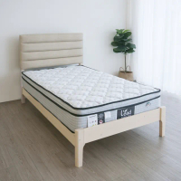 【麗得傢居】安東尼3.5尺實木床架+三線獨立筒床墊單人床組兒童床組(可加購收納抽屜一組二個)