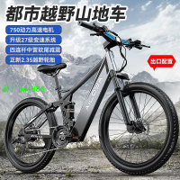 AILOYA電動助力自行車越野山地車成人通勤電瓶車男女旅行電單車