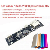 Updated Power Bank Charger Circuit Board Two-way Fast Quick Charge Lithium Battery Boost Power Module 5V 1A 2A