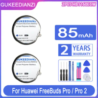 GUKEEDIANZI Replacement Battery 85mAh/670mAh For Huawei FreeBuds Pro 2 pro2 Bluetooth Earphone Charge box